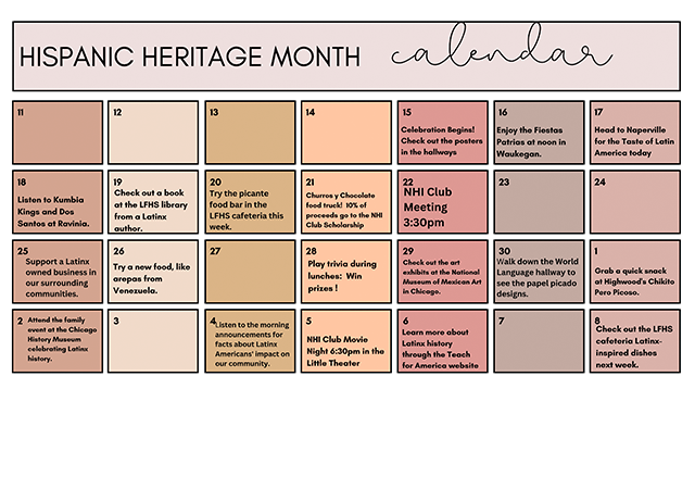  Hispanice Heritage Month